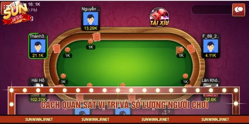 Tận dụng vị trí cuối vòng là mẹo chơi game bài Liêng phổ biến