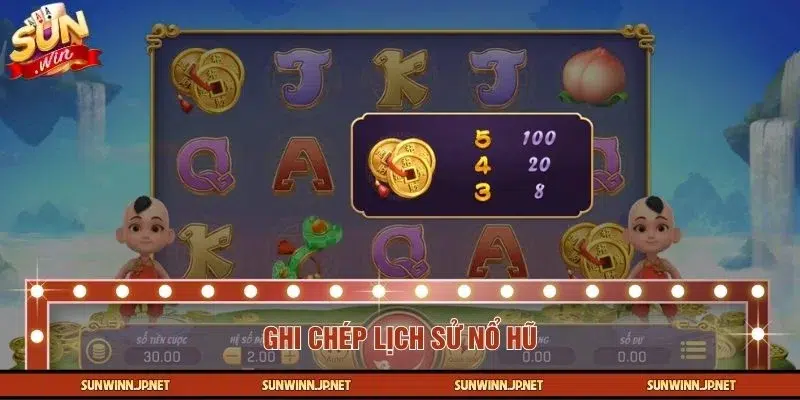 Theo dõi bảng lịch sử là mẹo chơi nổ hũ Thần Tài hiệu quả