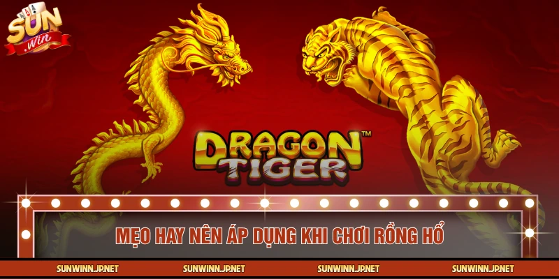 Áp dụng thêm mẹo cùng cách chơi Rồng Hổ